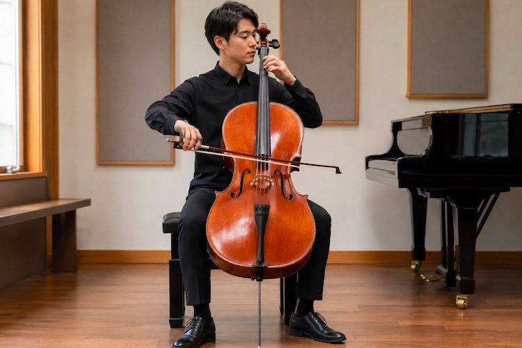 8 cuidados de saúde para violoncelistas e contrabaixistas protegerem mãos, costas e ombros