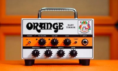 Orange Baby Terror, cabeçote compacto de 20 W com recursos para palco e gravação