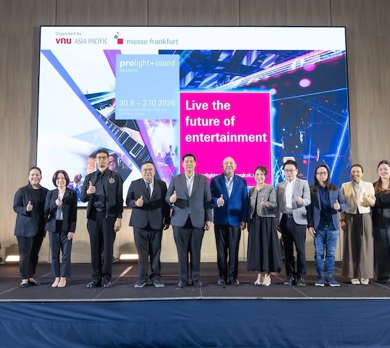Prolight + Sound Bangkok estreia com 90% da área de exposição já reservada