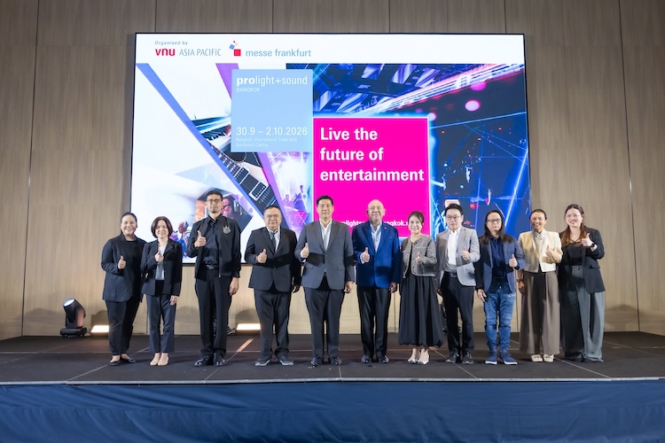 Prolight + Sound Bangkok estreia com 90% da área de exposição já reservada