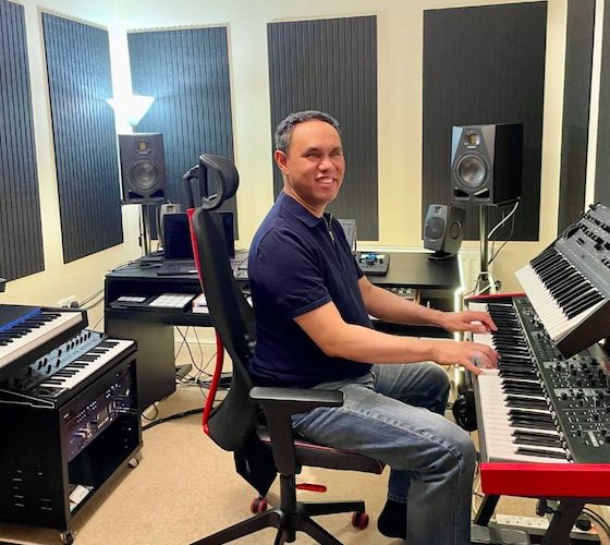Guia de acessibilidade do Roland V-STAGE para músicos cegos e com baixa visão