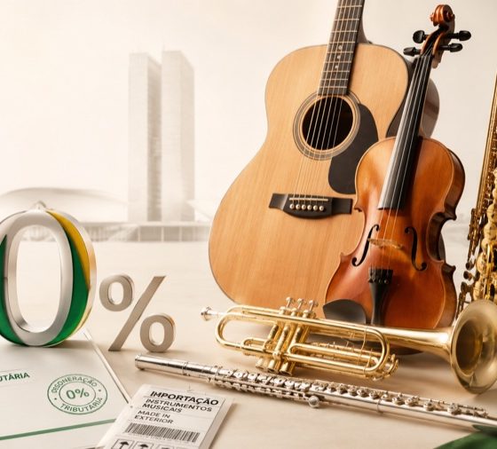 Governo zera Imposto de Importação de violões, violinos e instrumentos de sopro