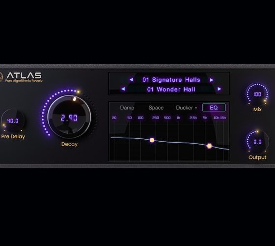 Waves Atlas Reverb traz novo motor algorítmico