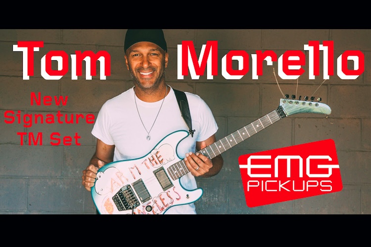 Set signature de Tom Morello da EMG com captadores 85 e H