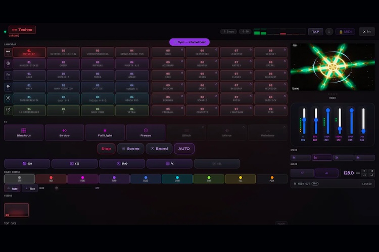LumaDeck transforma o navegador em instrumento visual para DJs, VJs e performers