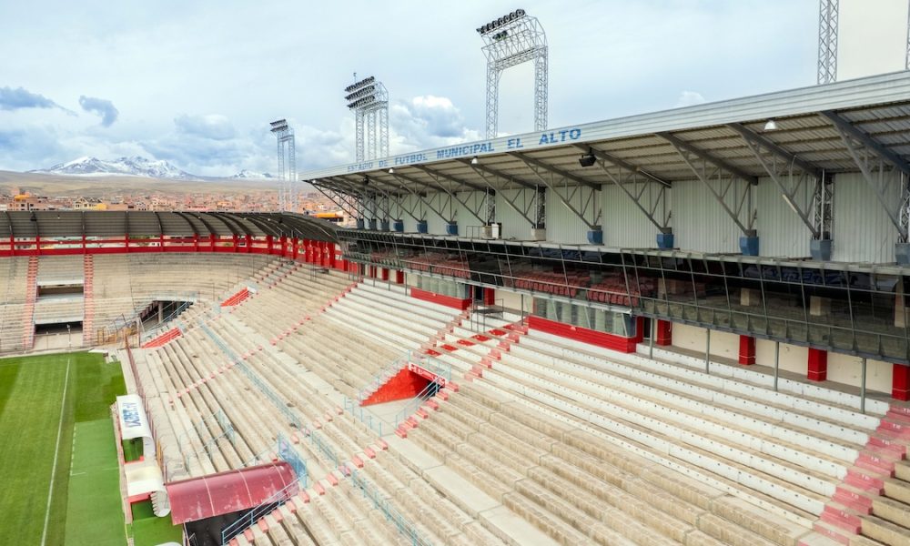 Estádio de El Alto moderniza sistema de áudio com Bose Professional