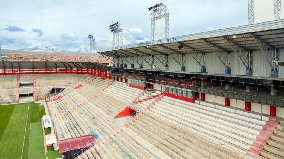 Estádio de El Alto moderniza sistema de áudio com Bose Professional
