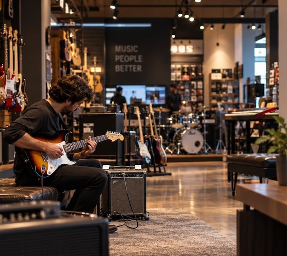 A pergunta incômoda: As lojas de instrumentos ainda precisam ter tantos produtos em exposição?
