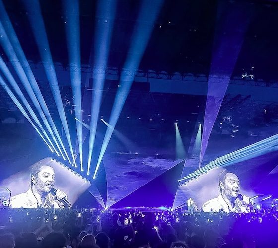 Robe equipa turnê Stadi 26 de Tiziano Ferro com quase 150 movings