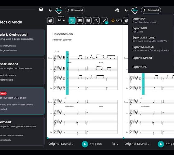 Klang.io lança Choral Mode, ferramenta de IA que transforma gravações de corais em partituras
