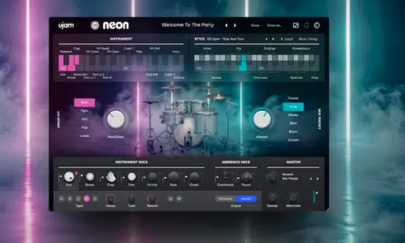 UJAM NEON combina bateria eletrônica e execução humana para acelerar produções