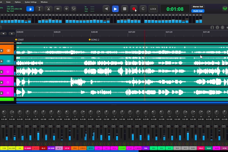 Waves Tracks Live 2.0 grava até 128 canais e simplifica o soundcheck virtual