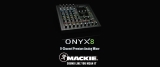 Mixer analógico Onyx8 da Mackie