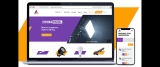 Novo site para fabricante de iluminação Astera
