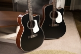 NAMM Show 2025: Cort apresenta dois violões com tampo de cedro preto