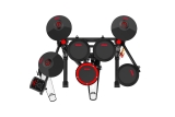 ddrum tem um novo set eletrônico E-Flex BT8 para prática silenciosa em espaços pequenos