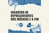 1º Encontro dos Sindicatos de Músicos do Brasil nos dias 1 e 2 de novembro