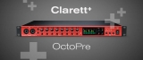 Focusrite apresenta pré-amplificador de microfone Clarett+ OctoPre