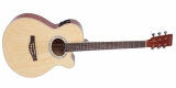Violão mini jumbo GSF-1R CEQ da Giannini