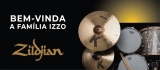 Izzo recebe a Zildjian no seu portfólio