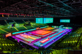 Iluminação Martin presente em campeonato de ginástica no Reino Unido