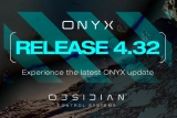 Obsidian ONYX 4.32 traz mais velocidade, controle e flexibilidade para programação de iluminação