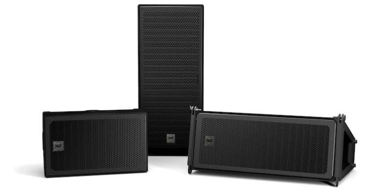 RCF expande sua oferta de áudio instalado e som ao vivo