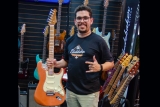 Feira Conecta+/Handmade: Baixos e guitarras elétricas no stand da Studebaker Guitars